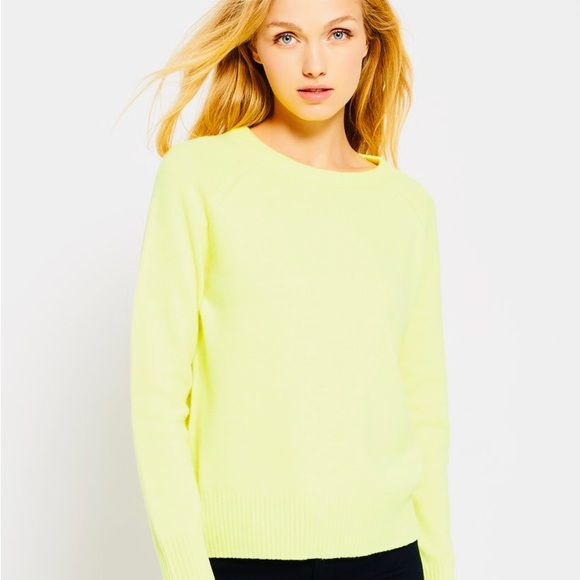 SOLD💛Neon Yellow Mohair Sweater💛 - Picture 3 of 6